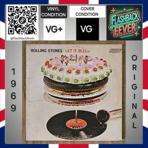 THE ROLLING STONES•Let It Bleed•1969 Canada (#NPS-4, NPS. 4)•London Records